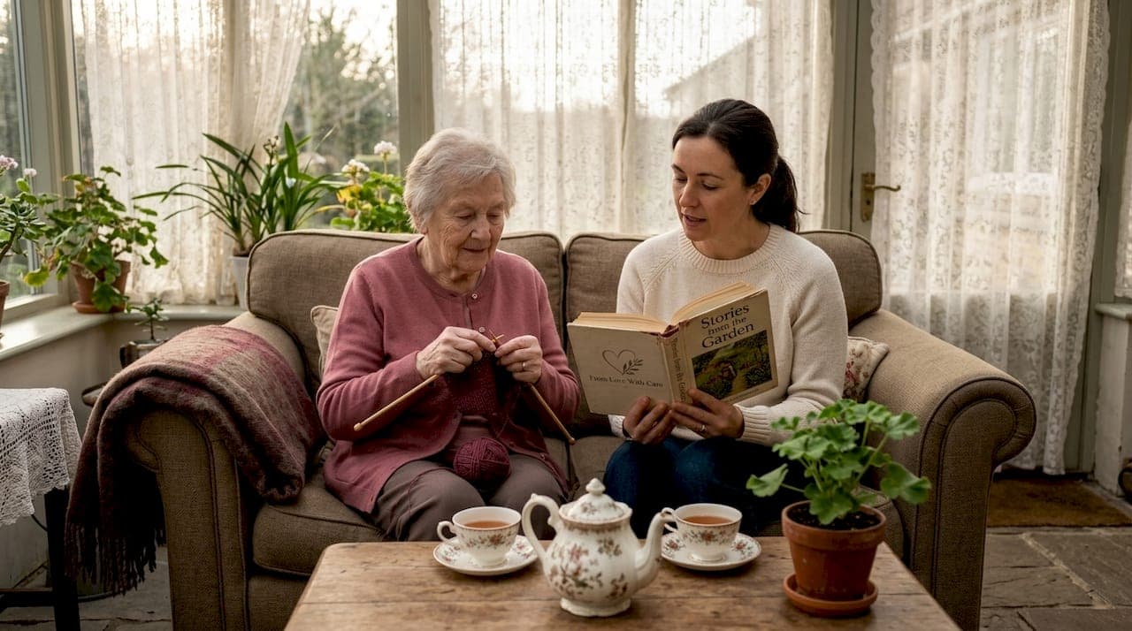 How companionship improves family peace of mind