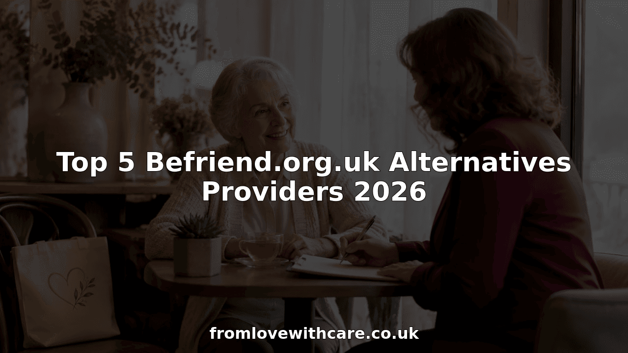 Top 5 Befriend.org.uk Alternatives Providers 2026
