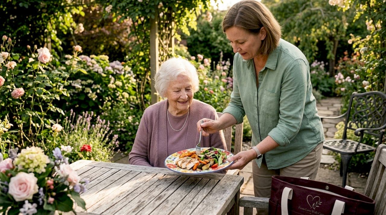 Tasks a companion can take over from a caregiver