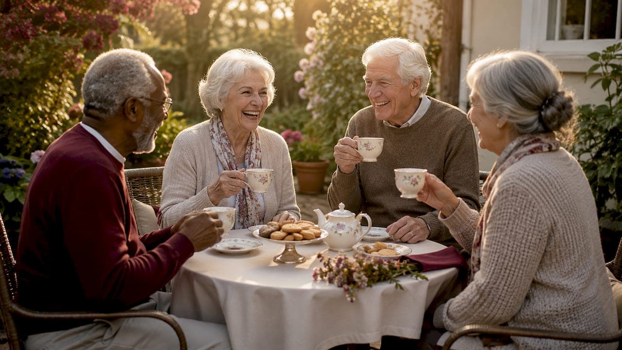 Benefits of regular social interaction for seniors