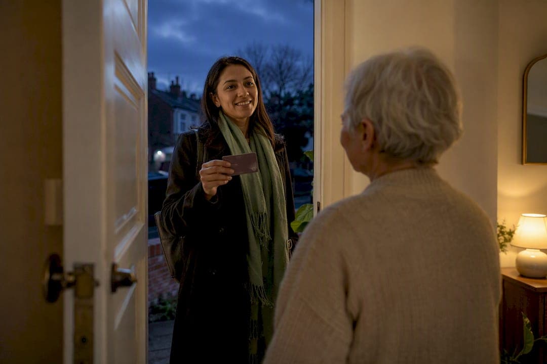 Same day after hours welfare checks in the UK with DBS checked companions